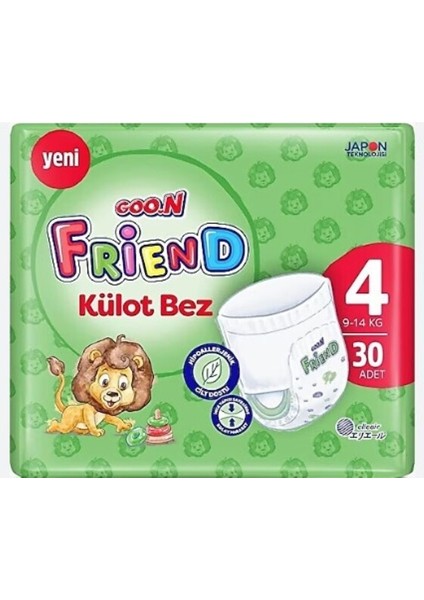 Friend Külot Bez 9 - 14 kg 30'lu