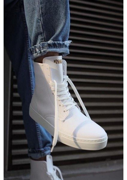 Knack Spor Bot 022 Beyaz