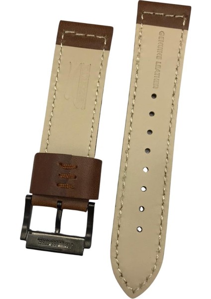 24 mm Kahve Renk Slazenger Orijinal Hakiki Deri Saat Kordonu fiyatları