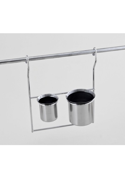 Ikili Paslanmaz Kaşıklık Inox 27 cm