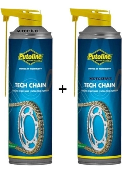 Tech Chain Seramik Zincir Yağı 500 ml (2 Adet)