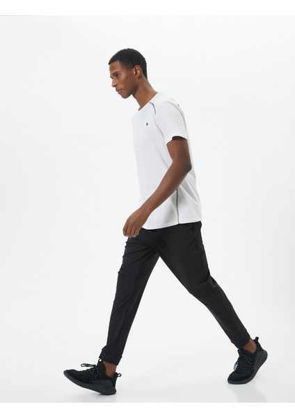 Jogger Eşofman Altı Beli Bağcıklı Cep Detaylı