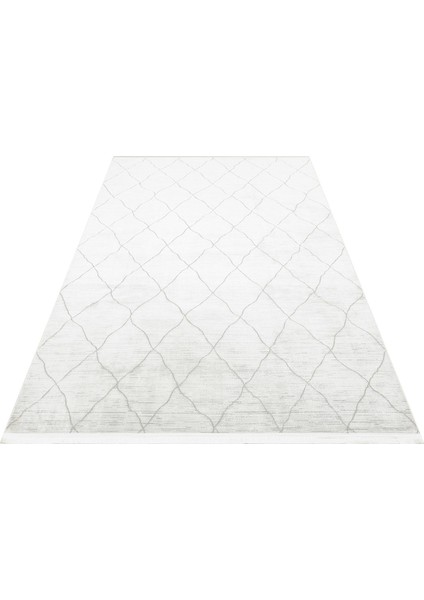 Sateen Lux ST908 Grey Hav Toz Vermez Yıkanabilir Kaymaz Ince Dokuma Modern Halı indirimleri