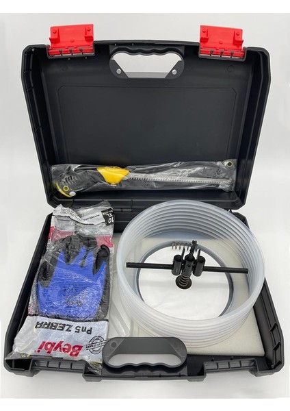 Çantalı Pergel Panç Seti Toz Tutuculu 30-200 mm