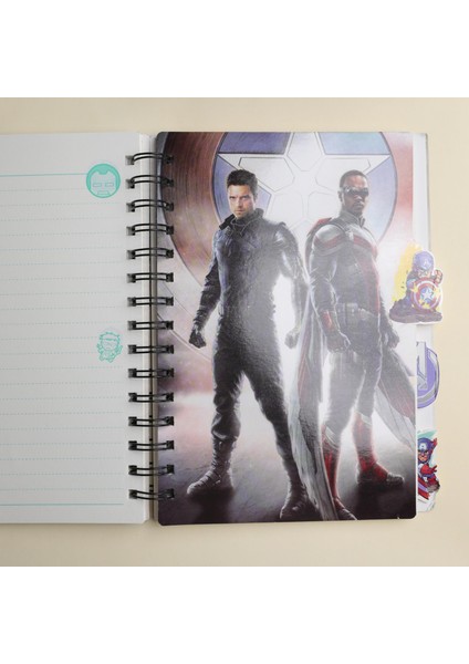 Avengers Karakterler 3 Boyutlu Defter Ayraçlı fırsatları