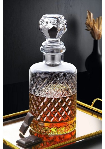 Cam Karaf Sürahi -Viski Şişesi