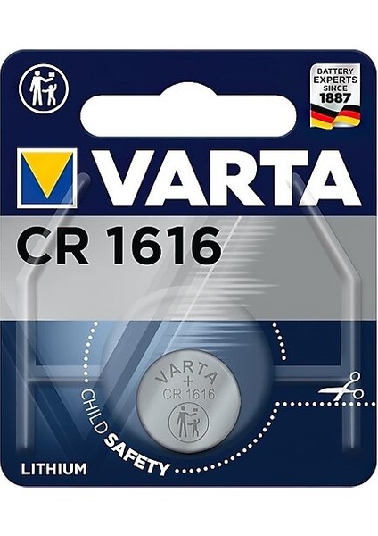 Cr 1616 3V Lityum Pil Varta
