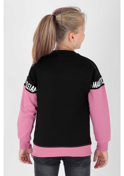 Kız Çocuk Subtle Baskılı Trend Sweat AK15163 indirimleri