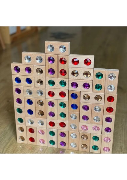 Işıltılı Montessorii Blokları