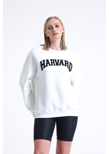 Sweatshirt Oversize 3 Iplik Şardonlu