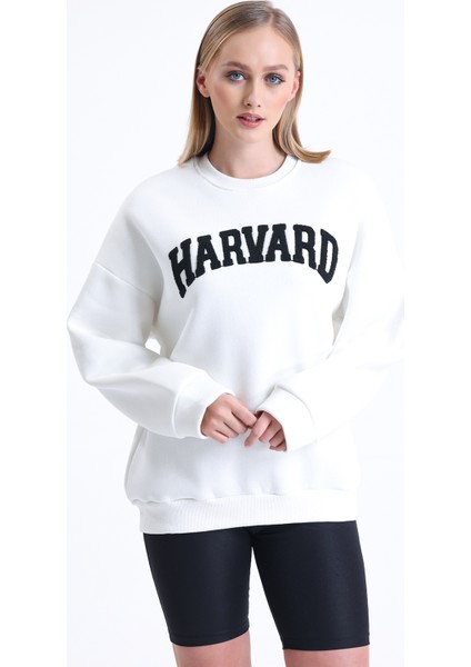 Sweatshirt Oversize 3 Iplik Şardonlu modelleri