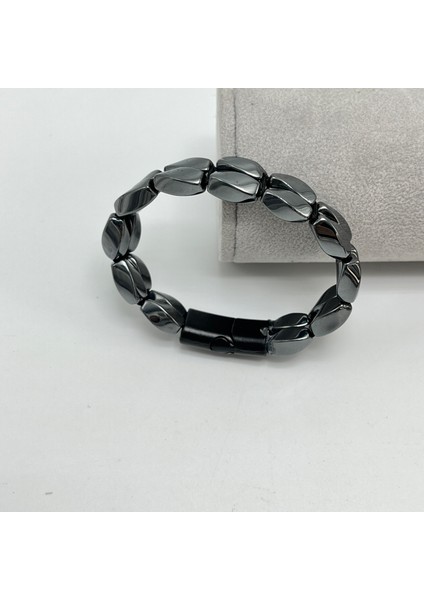 Burgu Hematit Doğal Taş Bileklik Mıknatıslı Kapama fiyatları