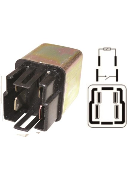 Mitsubishi L 300 4p Far Rölesi 12 Volt 401675469