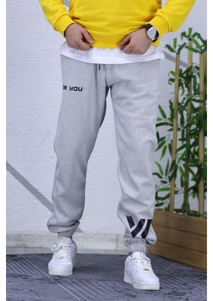 Erkek Üç Iplik Şardonlu Eşofman Altı For You Baskı indirimleri