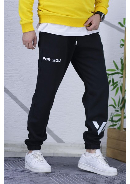 Erkek Üç Iplik Şardonlu Eşofman Altı For You Baskı fırsatları