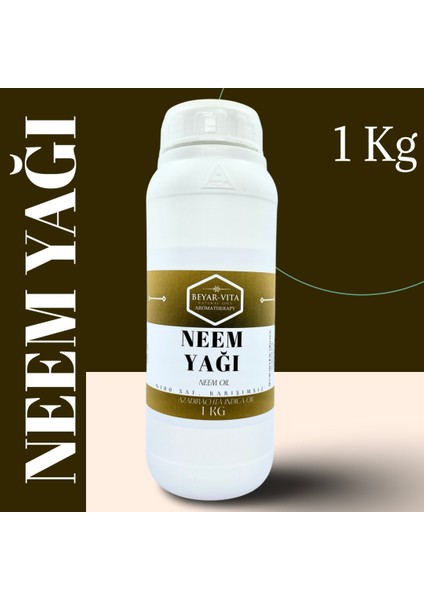 Neem Yağı 1 Kg -Beyarvita