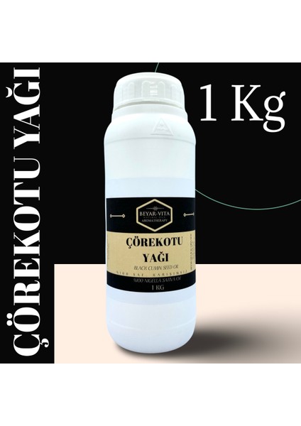 Çörekotu Yağı 1 Kg - beyarvita ( Black Cumin Seed Oil, Nigella Sativa)