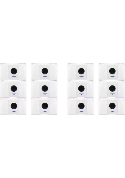 12 Adet Toz Torbası Ecovacs Deebot T20/T20MAX/T20PRO/X1 OMNI/T10 Omni/turbo Robotlu Süpürge Yedek Parçalar (Yurt Dışından)