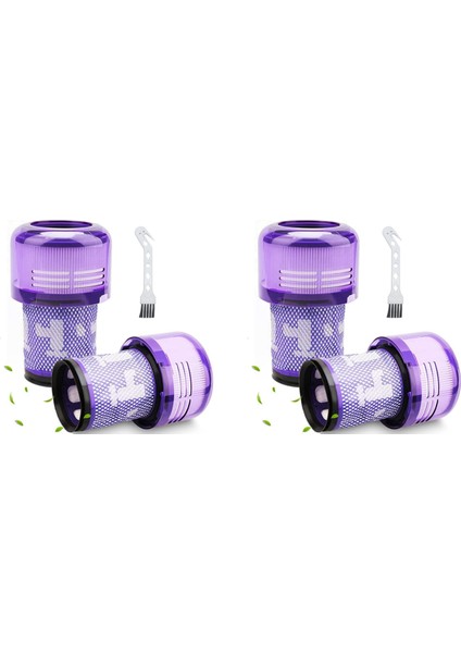 2x Yedek Parça Hepa Filtre Dyson V12 Elektrikli Süpürge Aksesuarları Için Uyumlu Parçaları Değiştirin 971517-01 (Yurt Dışından)