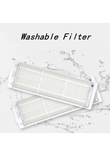 2 Adet Yıkanabilir Hepa Hava Filtreleri Xiaomi Mijia Mi Robot Vakum Mop-P Pro STYTJ02YM Temizlik Robotu Aksesuarları STYTJO2M (Yurt Dışından) fiyatları