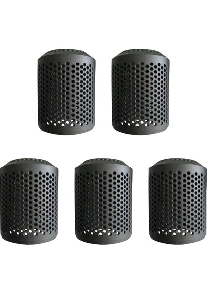 5x Dyson Saç Kurutma Makinesi Için Uygun HD01 HD03 HD08 Toz Geçirmez Dış Filtre Kapağı Elektrikli Süpürge Aksesuarları Gri (Yurt Dışından)