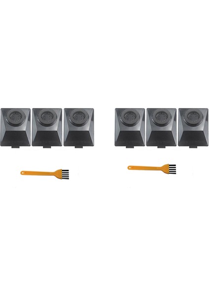 6x Hepa Filtre Gökkuşağı Rexair E2 Serisi Parça Elektrikli Süpürge Filtre Aksesuarları Parçaları Filtre Temizleme Araçları (Yurt Dışından)