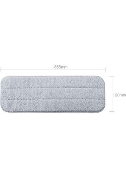 8 Adet Dayanıklı Temizlik Xiaomi Deerma TB500 Sprey Su Paspas Döner 360 Temizlik Bezi Bezi Değiştirin 355X120MM (Yurt Dışından)