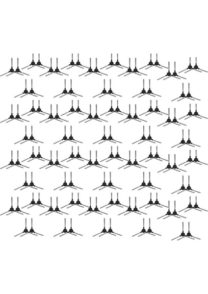 120X Elektrikli Süpürge Yan Fırça Midea I2 VCR03 Robotlu Süpürge Parçaları Fırça Temizleme Aksesuarları (Yurt Dışından)