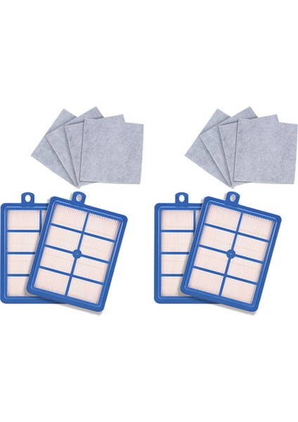Yıkanabilir 4 Adet Toz Hepa Filtre H12 H13 + 8 Adet Motor Pamuk Filtre Philips Electrolux Aeg Elektrikli Süpürge Için (Yurt Dışından) fiyatları