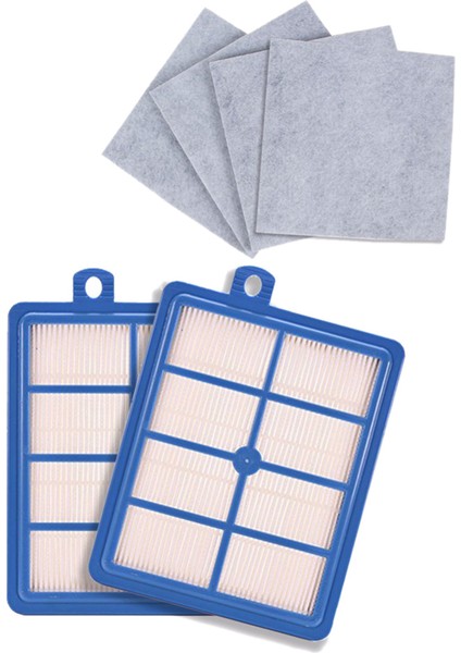 Yıkanabilir 4 Adet Toz Hepa Filtre H12 H13 + 8 Adet Motor Pamuk Filtre Philips Electrolux Aeg Elektrikli Süpürge Için (Yurt Dışından) modelleri