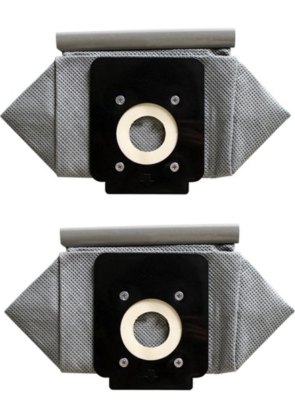 2x Ev Elektrikli Süpürge Aksesuarları Çöp Torbaları Yıkanabilir Dokunmamış Çanta Toz Torbası (Yurt Dışından)