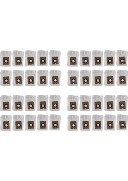 Dreame Bot Z10 Pro Elektrikli Süpürge Yedek Parça Aksesuarları Için 40 Adet Toz Torbası (Yurt Dışından)