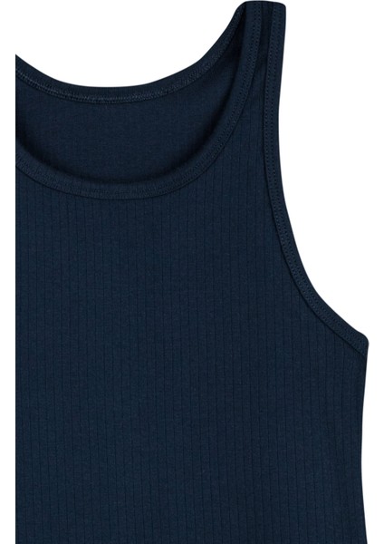 Pamuklu Kalın Askılı Crop Kadın Kısa Atlet & Slip Külot Takım modelleri