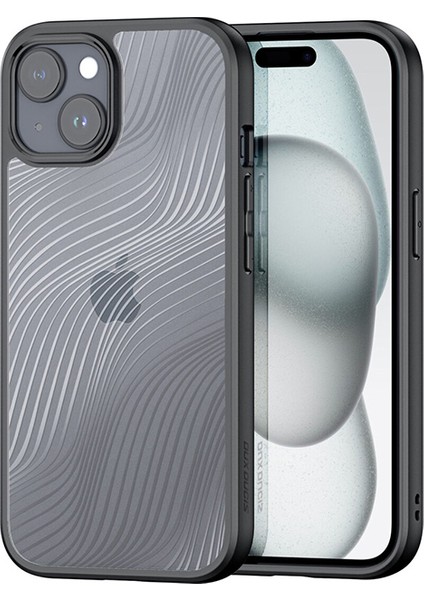 iPhone 15 Plus Aimo Series Premium Buzlu Sert Pc-Tpu Kılıf