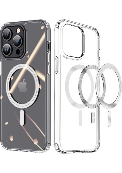 Clin Mag Series iPhone 15 Pro Magsafe Uyumlu Manyetik Silikon Kılıf