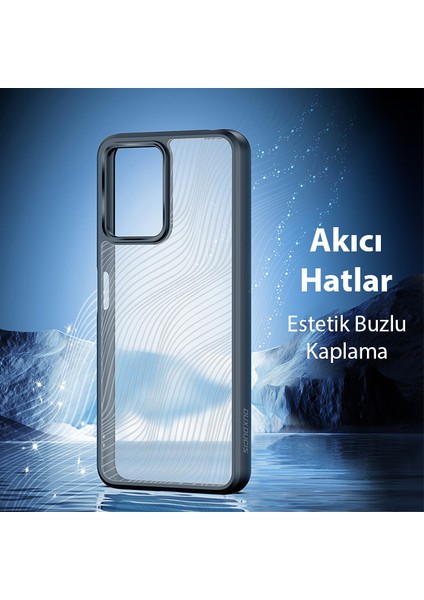 Dux Ducis Redmi Note 12 5g-Note 12R Pro-Poco X5 5g Aimo Series Premium Buzlu Sert Pc-Tpu Kılıf