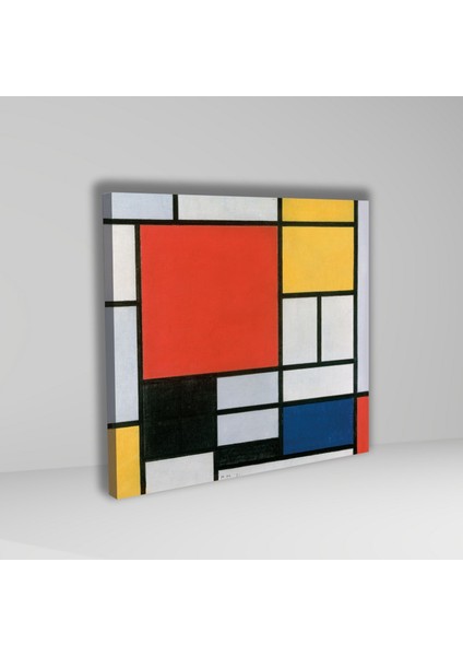 Tekli Kare Kanvas Tablo Piet Mondriaan 1926 Composition 1 fiyatları