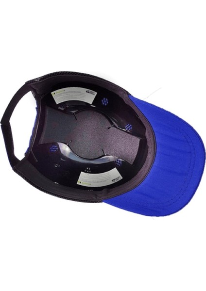 Şapka Baret Darbe Emici Hafif Baret Tabcap Helmet Petrol Mavi Kışlık BX6010