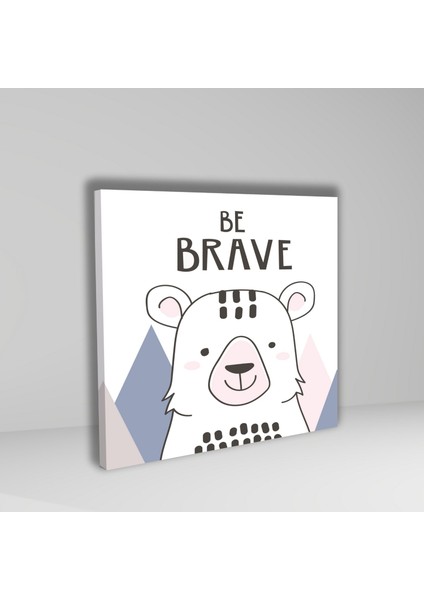 3 lü Kare Kanvas Çocuk Odası Soft Unicorn ve Ayı Tablo Seti fırsatları