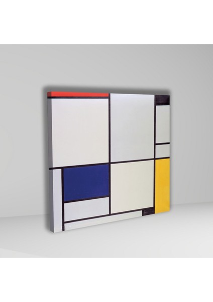 3 lü Kare Kanvas Piet Mondriaan 1926 Composition fırsatları