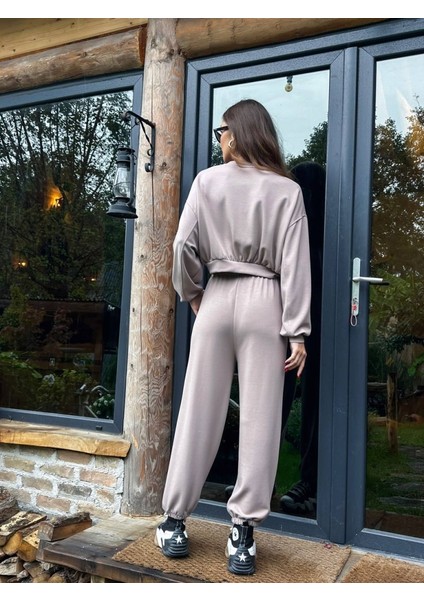 Vizon Modal Sweat Pantolon Takım