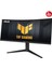 ASUS TUF GAMING VG34VQL3A 34 HDR VA KAVISLI FREESYNC 3440x1440 1MS 180HZ DP HDMI USB MM VESA 3YIL EYECARE YUKSEKLIK AYARI %125 Srgb Monitör 3