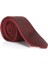 Bordo Slim Fit Düz Renk Dokuma Kravat / Ddk-19 1