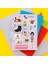 Esmer Kız ve Sevdikleri Sticker Set 13 adet etiket çkıartma 3