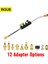 Lavor Parkside Stili Için Roue Mızrak Hızlı Jet Su Karcher Parkside Stanley Bağlayıcı Lance Basınçlı Yıkama Makinesi Metal Değnek Ipuçları Dönen Turbo (Yurt Dışından) 2