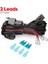 2 Kablo Demeti Stilini Açar Naoevo Tri-Rows 12D Barra LED 4x4 Offroad 90W 210W 300W Sis Lambası Araba Suv 4WD Traktör Için LED Işık Çubuğu Çalışma Lambası 7'' 13'' 20'' (Yurt Dışından) 1