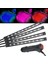 48LED Puro Çakmak Otomotiv Iç Rgb Dekoratif Işıklar LED Atmosfer Lambası Ortam Lambası LED Araba Ayak Işığı Uzaktan Ses Kontrolü (Yurt Dışından) 4