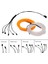 1 Adet Sürücü 1m Araba LED Iç LED Şerit Esnek LED Neon Işık Dekorasyon Garland Lisans Plakası USB Sürücüsü Dıy ile Tel Halat Tüp Hattı (Yurt Dışından) 5