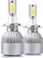 H1 Stili 6500K Soğuk Beyaz LED Araba Far H7 LED H4 Ampul H8 H1 H3 H11 Hb Hblm Otomatik Lambalar Sis Farları 12V 3000K 6500K 8000K (Yurt Dışından) 5