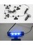 Mavi Otomobil Parçaları Ortam Işığı Araba LED Ruh Hali Işığı Iç Dekoratif Işıklar Iç Ayak Lambaları Araba Styling Freeg (Yurt Dışından) 1